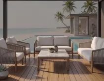 Aluminum waterproof shutter Louvered Pergolas