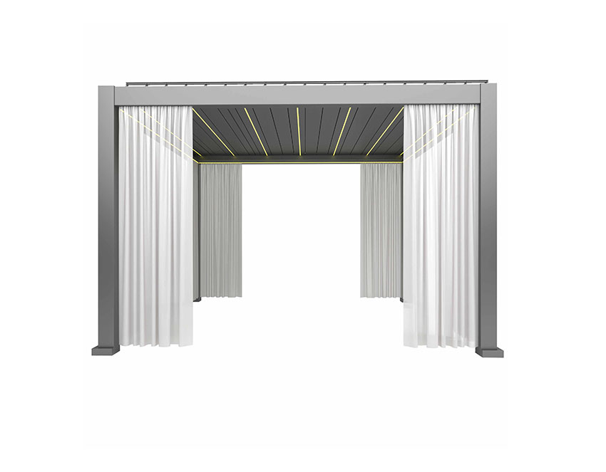 Sunshade and Heat Louvered Pergolas
