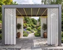 Sunshade and Heat Louvered Pergolas