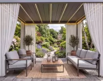 Sunshade and Heat Louvered Pergolas