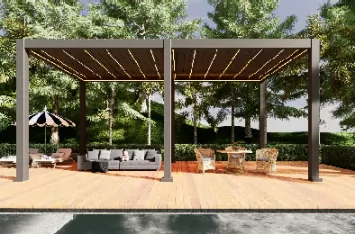 Durability of Aluminum Louver Pergola