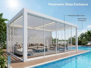 Environmental Protection and Energy-Saving Advantages of Aluminum Pavilion Louvers 
