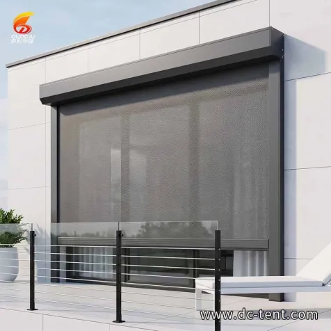 Weatherproof Outdoor Zip Blinds for Patio & Veranda