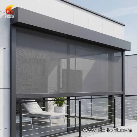 Weatherproof Outdoor Zip Blinds for Patio & Veranda