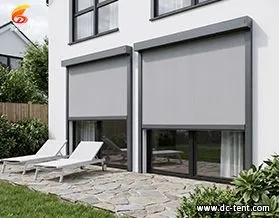 Weatherproof Outdoor Zip Blinds for Patio & Veranda