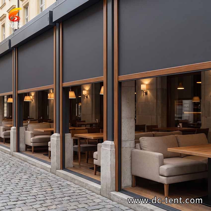 Thermal Zip Blinds for Patio Doors Insulated