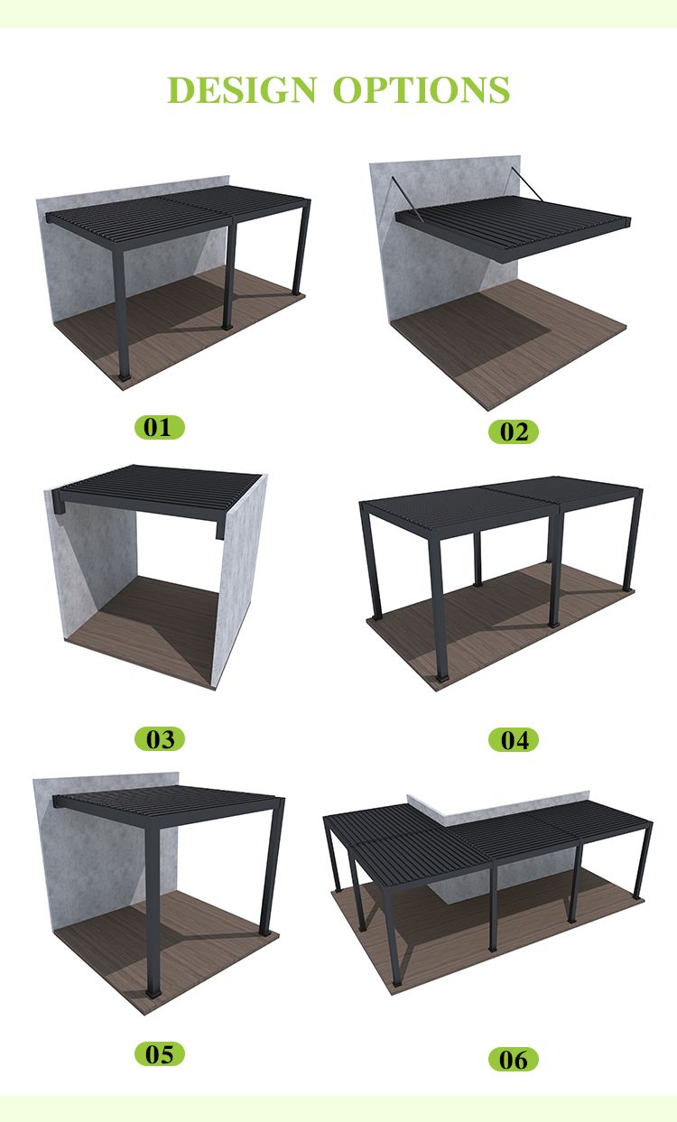 6063 aluminum motorized louvered pergola installation guide 6063 aluminum motorized louvered pergola installation guide